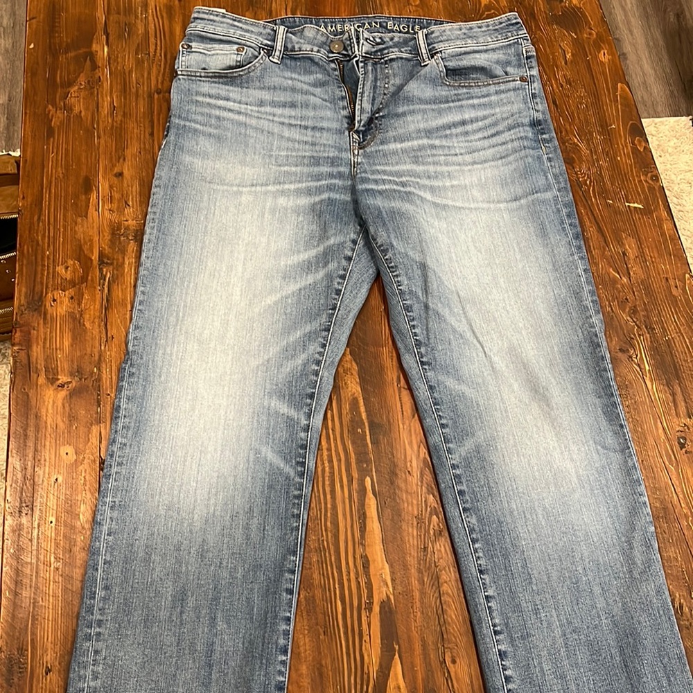 American Eagle jeans.